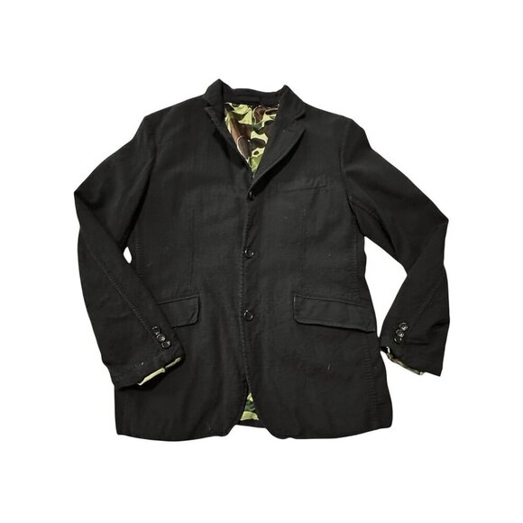 Comme Des Garçons HOMME Black Wool Jacket, Size XS, AW2017 - Picture 8 of 16